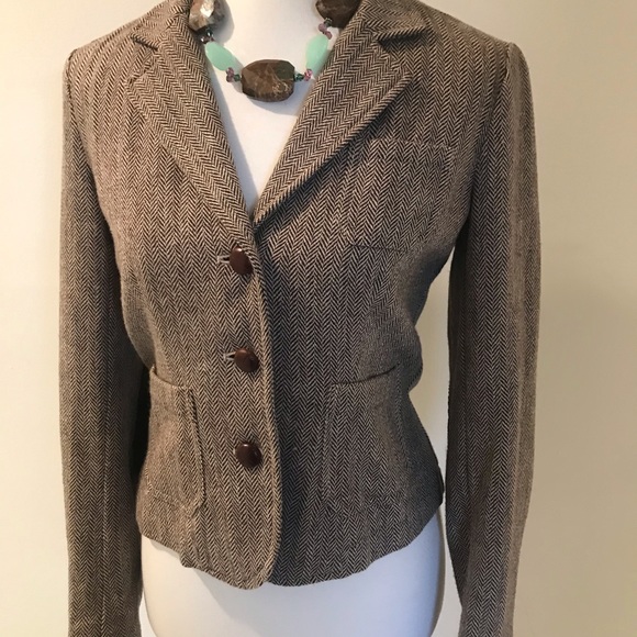 polo ralph lauren tweed blazer
